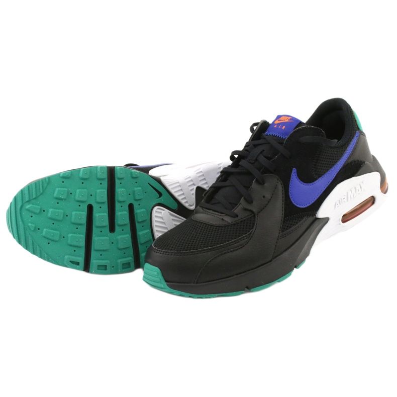 Nike Air Max Excee M CD4165-002 cipő fekete ibolya zöld 5