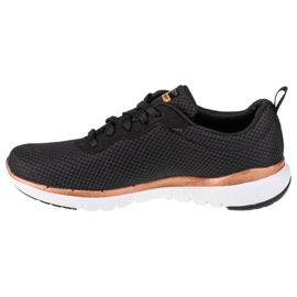 Skechers Flex Appeal 3.0 W 13070-BKRG cipő fekete aranysárga 1 Skechers Flex Appeal 3.0 W 13070-BKRG cipő fekete aranysárga 1