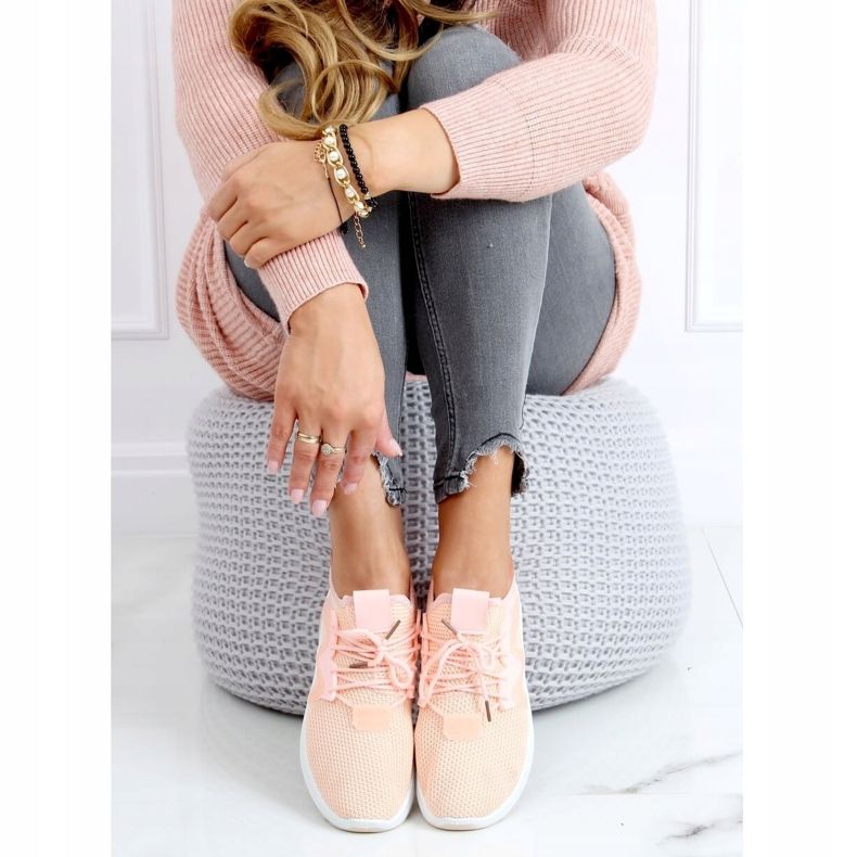 Rózsaszín női sportcipő B0-70 Rózsaszín 1