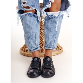 Női cipők Big Star Black V274871 fekete 2