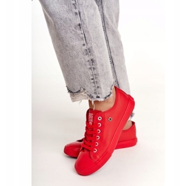 Női cipők Big Star Red V274872 piros 2 Női cipők Big Star Red V274872 piros 2