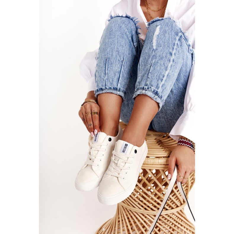 Női cipők Big Star White DD274451 fehér 2