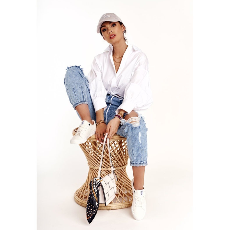 Női cipők Big Star White DD274451 fehér 1