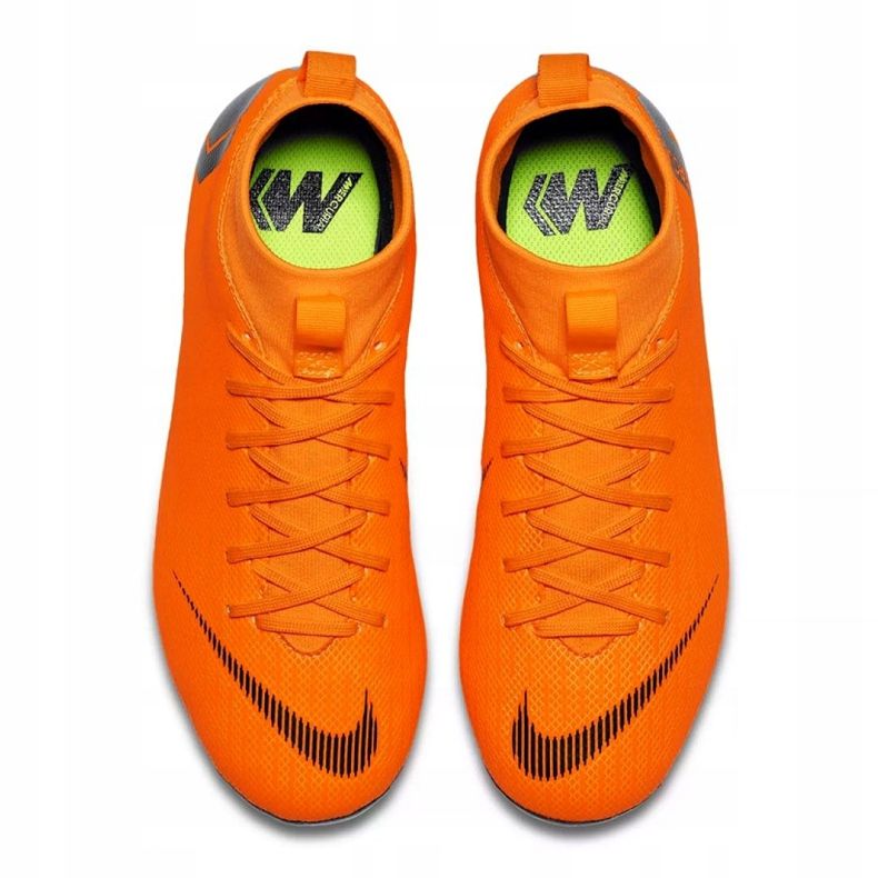 Nike Mercurial Superfly 6 Academy Gs Mg Jr AH7337-810 futballcipő narancssárga 1