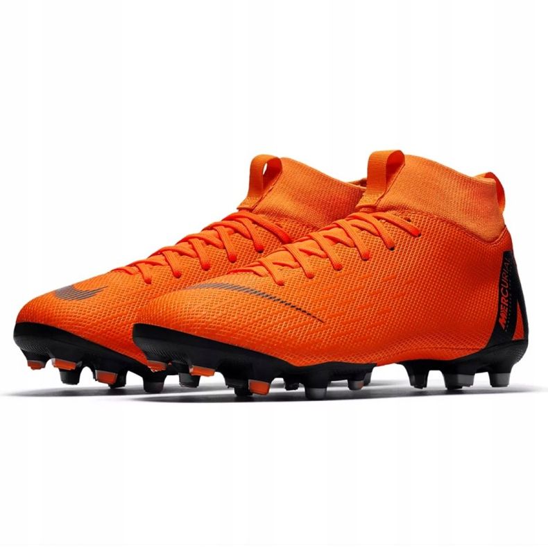 Nike Mercurial Superfly 6 Academy Gs Mg Jr AH7337-810 futballcipő narancssárga 3