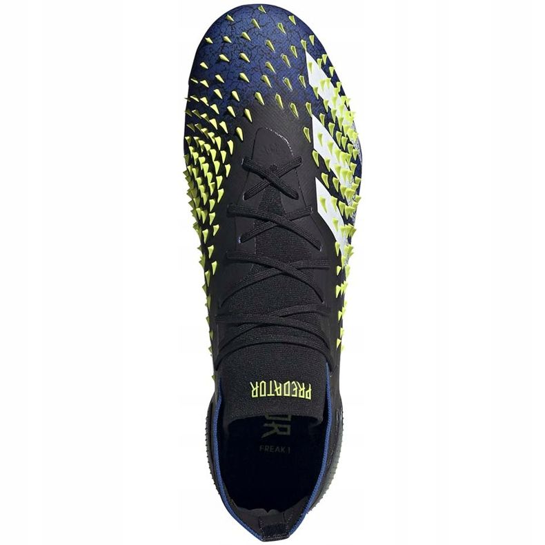 Futballcipő adidas Predator Freak.1 Fg fekete-sötétkék-zöld FY0743 1