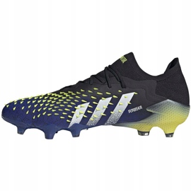 Futballcipő adidas Predator Freak.1 L Fg fekete-kék-zöld FY0745 2