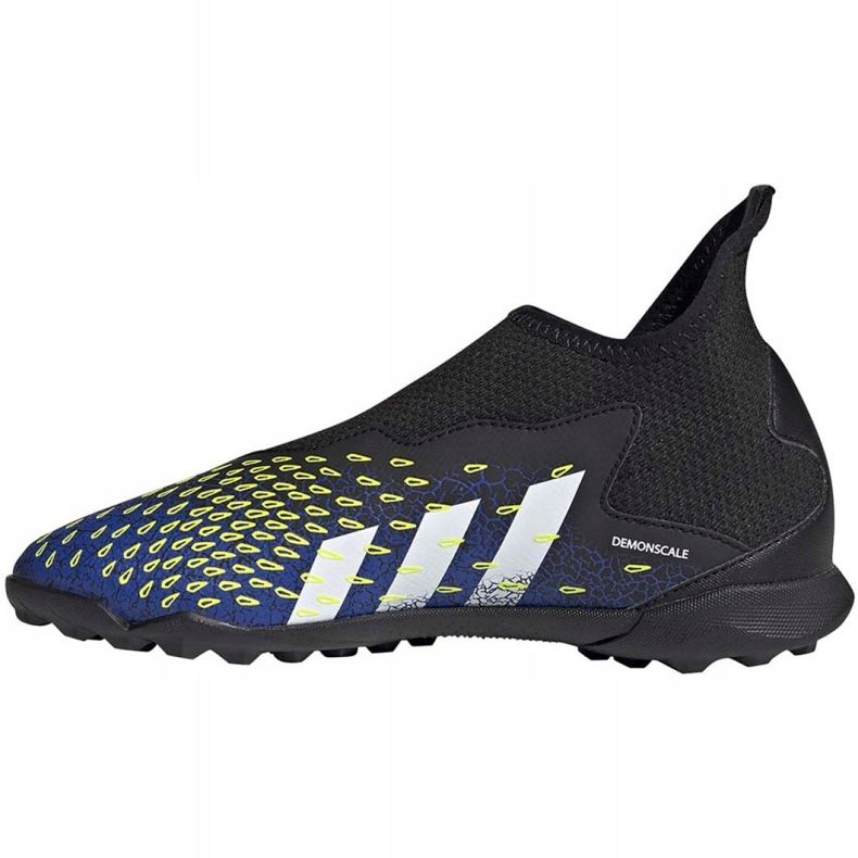 Adidas Predator Freak .3 Ll Tf Jr FY0997 futballcipő fekete, királyi fekete 1 Adidas Predator Freak .3 Ll Tf Jr FY0997 futballcipő fekete, királyi fekete 1