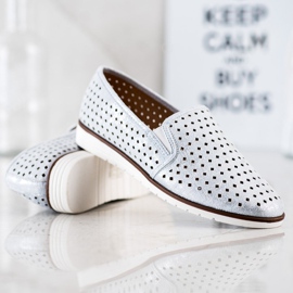 Kylie Fényes áttört sliponok ezüst 2