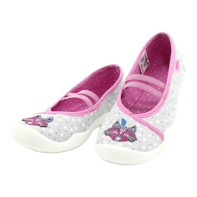 Befado gyermekcipő 116X285 rózsaszín szürke 3