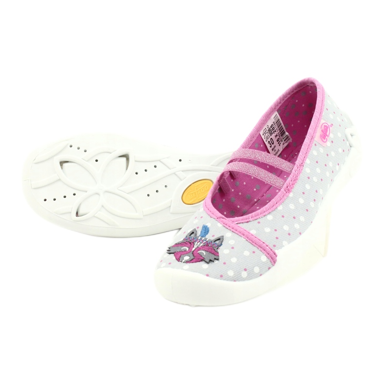 Befado gyermekcipő 116X285 rózsaszín szürke 4