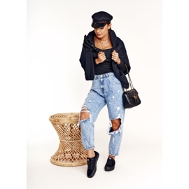 Női cipők Big Star FF274248 Fekete 2