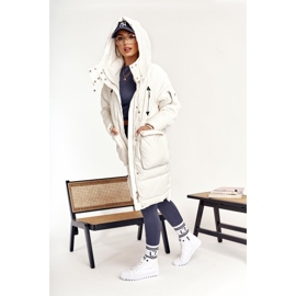 Női magas tornacipő Big Star FF274241 Fehér 1