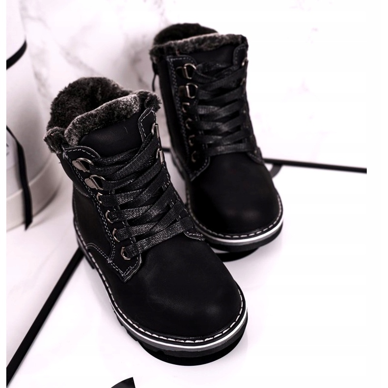 Fur Black Luke szigetelésű gyermekfogók fekete 2