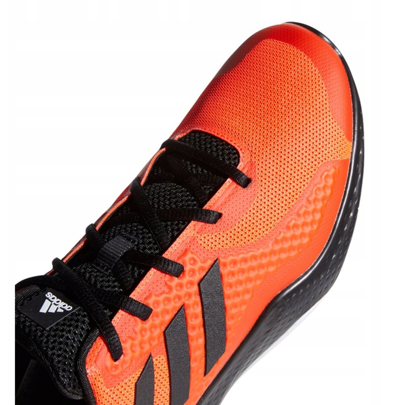 Adidas FitBounce Trainer M EE4600 cipő fekete narancssárga 4