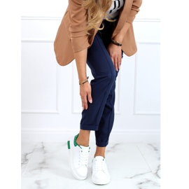 Női fehér és zöld cipők SC36 WHITE / GREEN 2