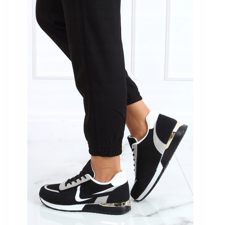 Többszínű VL121P Fekete sportcipő piros sokszínű 2