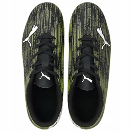 Futballcipő Puma Ultra 4.2 Fg Ag Junior fekete-zöld 106364 04 fekete / zöld 1