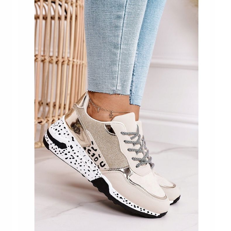 PS1 Női ék cipők Gold Avery bézs 2