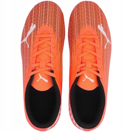 Puma Ultra 4.1 Fg Ag Junior 106100 01 futballcipő narancssárga narancssárga 1