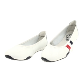 Női sportbalerinák Filippo DP2063 / 21 fehér piros sötétkék 2