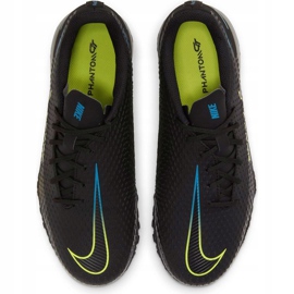 Nike Phantom Gt Academy Tf Junior CK8484 090 futballcipő fekete fekete 1