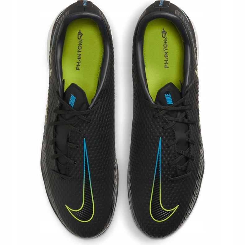 Nike Phantom Gt Academy Ic CK8467 090 futballcipő fekete fekete 1