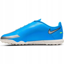 Nike Phantom Gt Club Tf Jr CK8483-400 futballcipő kék kék 1 Nike Phantom Gt Club Tf Jr CK8483-400 futballcipő kék kék 1