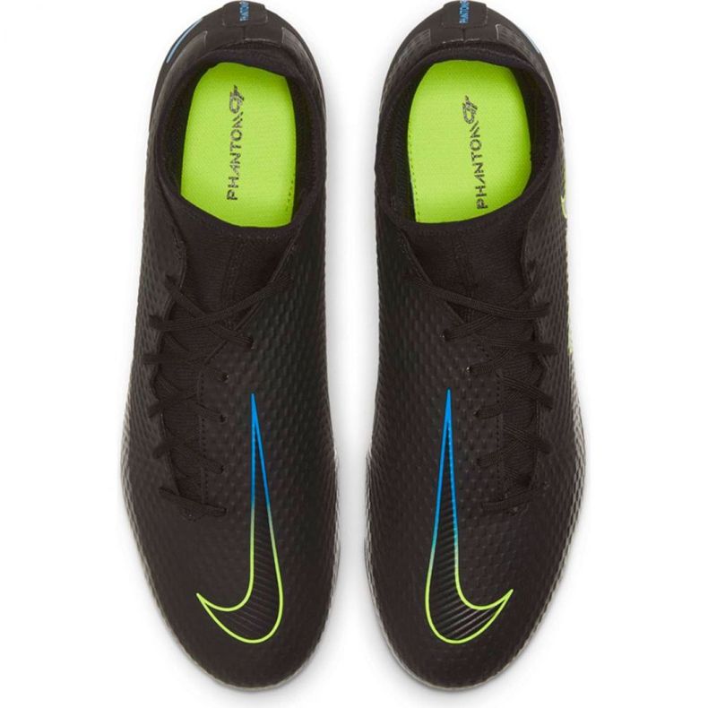Nike Phantom Gt Academy Df FG / MG M CW6667-090 futballcipő fekete fekete 1