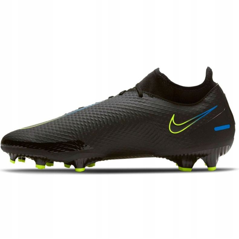 Nike Phantom Gt Academy Df FG / MG M CW6667-090 futballcipő fekete fekete 2