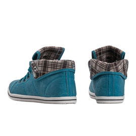 Magascipők Konwers DD52 Blue kék 1 Magascipők Konwers DD52 Blue kék 1