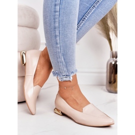 Női cipők aranysarkún Laura Messi 2013 Bézs 2