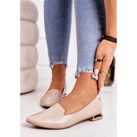 Női cipők aranysarkún Laura Messi 2013 Bézs 1