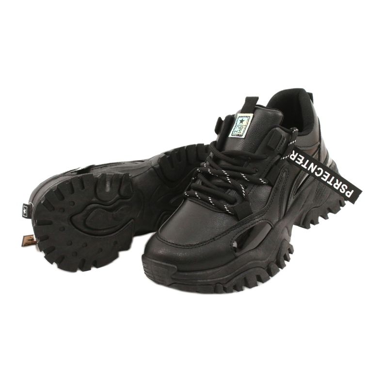 Evento Sport női cipők Hírek 21SP26-3925 fekete 4