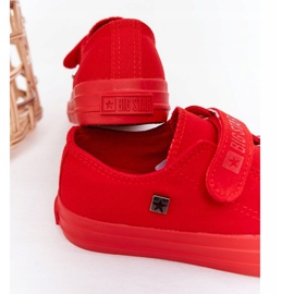 Gyermek cipők tépőzárral Big Star FF374097 Red ['piros'] piros 1