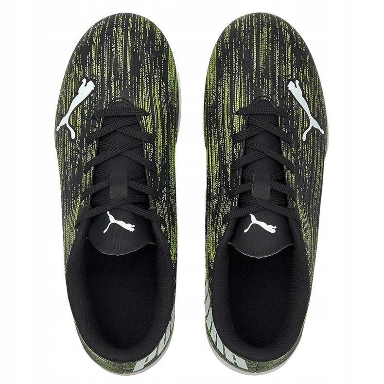 Puma Ultra 4.2 Tt Junior futballcipő fekete-zöld-fehér 106367 02 1