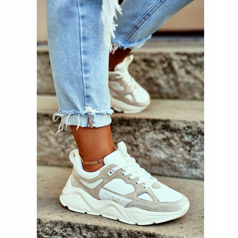 Női sportcipő Big Star GG274657 bézs 1