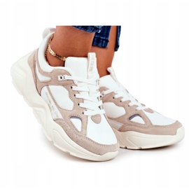 Női sportcipő Big Star GG274657 bézs 2