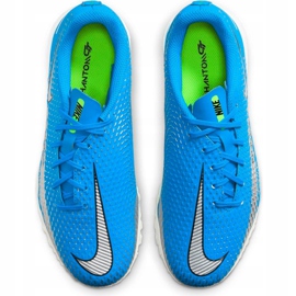 Nike Phantom Gt Academy Tf Junior CK8484 400 futballcipő kék kék 1