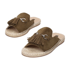 Vices Bors 8459-29 Olívazöld 36 41 1