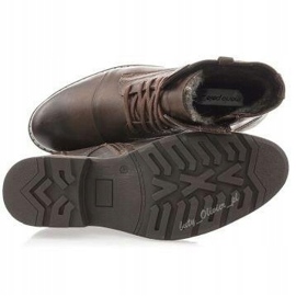 Mario Pala Férfi csizma szőrrel 312 barna 3