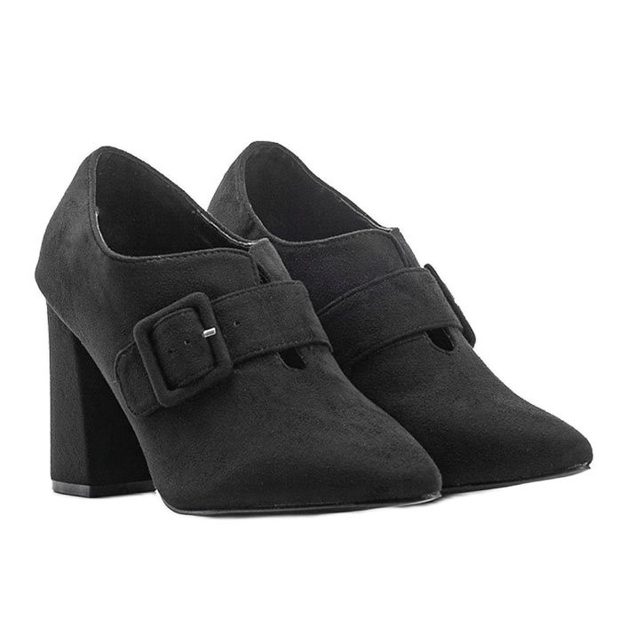 Fekete bokacsizma Galilea öko-velúrból 1