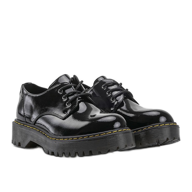 Fekete lakkozott csizma, Marilyn csizma 1