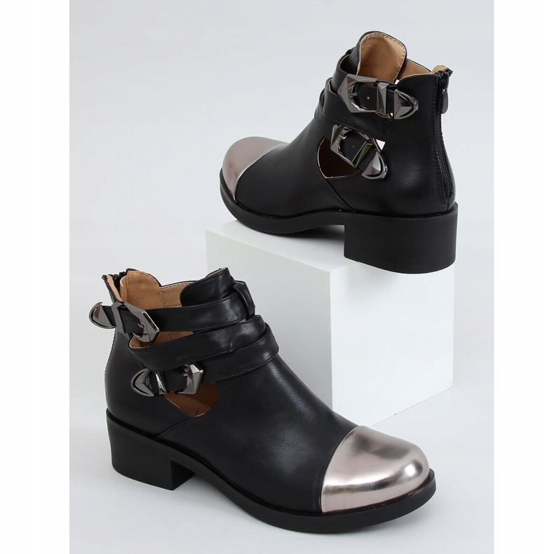 Fekete 9100 Fekete csizma 1