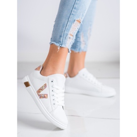 SHELOVET Tavaszi sportcipő fehér 1