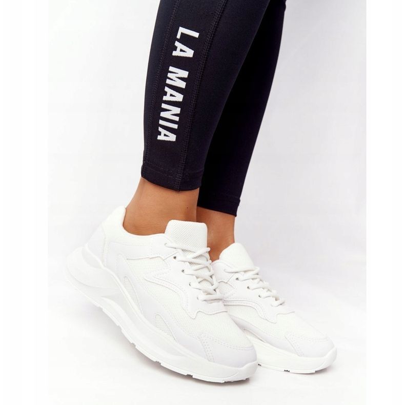 FB2 Női cipők a nagy talpon, fehér téveszmék 1