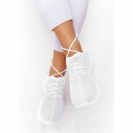 PS1 Női sportcipő csúszós fehér futás 1