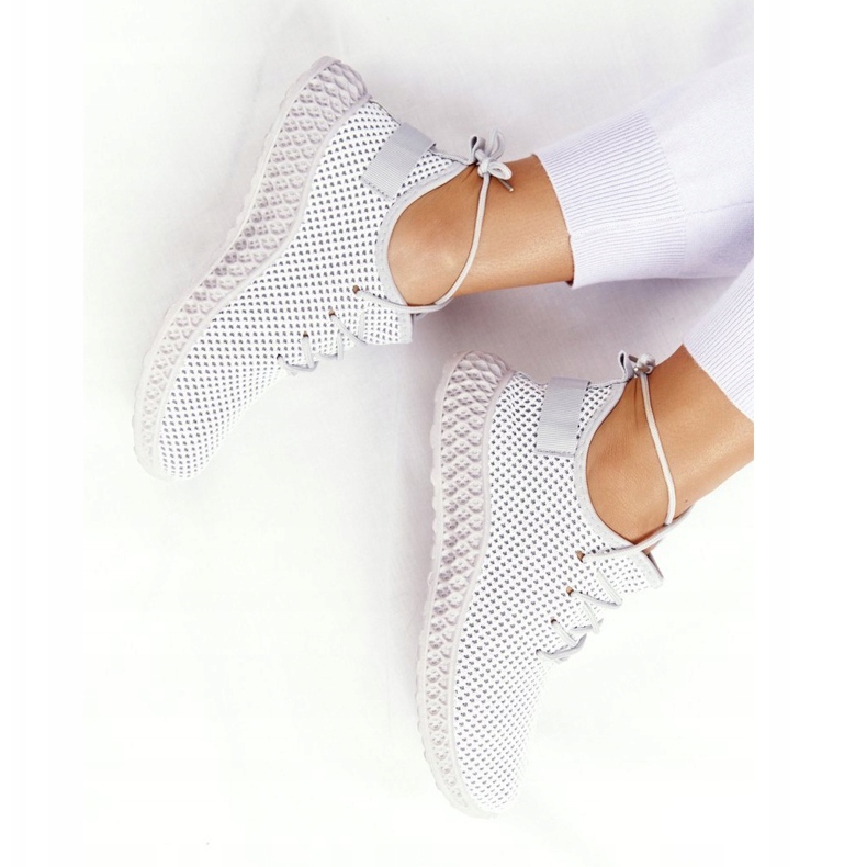 PS1 Női sportcipő Csúszós szürke futás 2