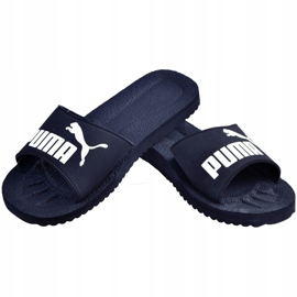 Puma Purecat papucs sötétkék fehér 360262 02 1
