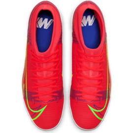 Nike Mercurial Superfly 8 Academy Tf M CV0953 600 futballcipő piros narancs és vörös 1